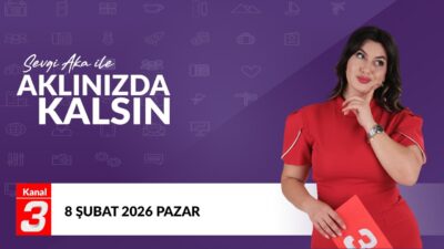 Sevgi Aka İle Aklınızda Kalsın | 8 Şubat 2026 📶https://kanal3.com.tr/