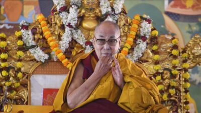Tibetlilerin ruhani lideri olan 14. Dalai Lama Tenzin Gyatso, 1935