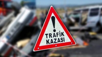 Afyonkarahisar Kent Ormanı mevkisinde kontrolden çıkan bir otomobilin şarampole devrilmesi