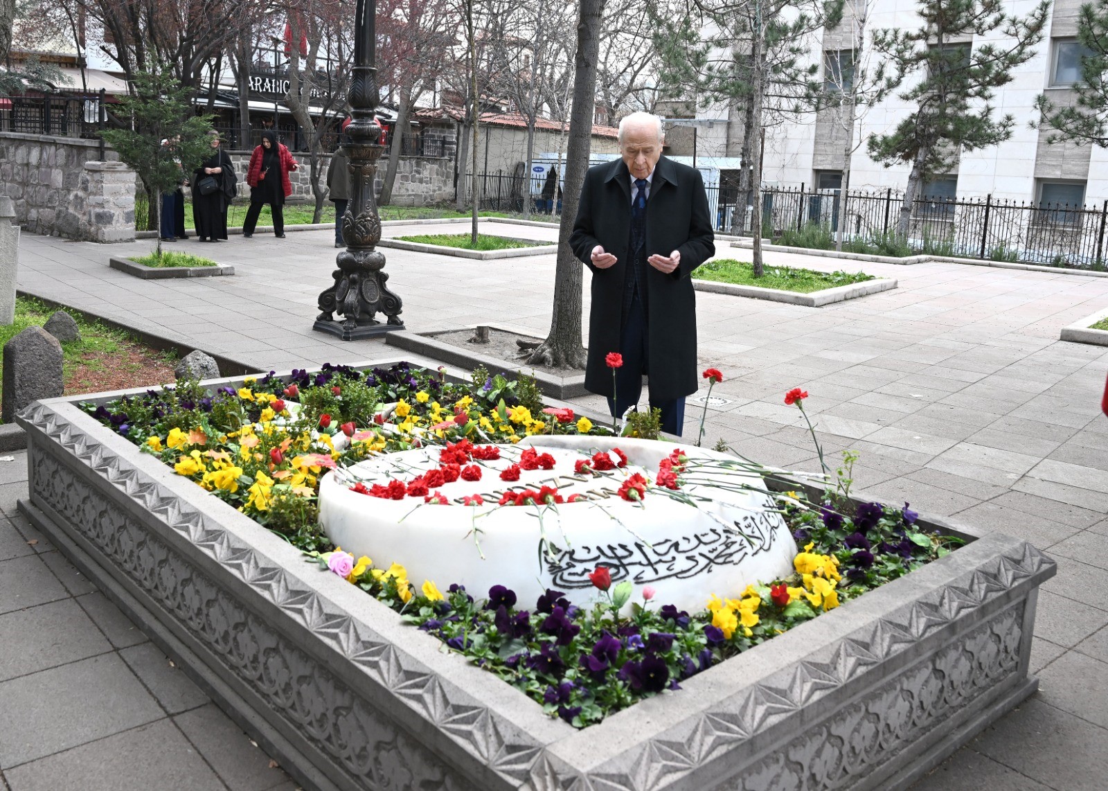 Milliyetçi Hareket Partisi (MHP) Genel Başkanı Devlet Bahçeli, vefatının 17.