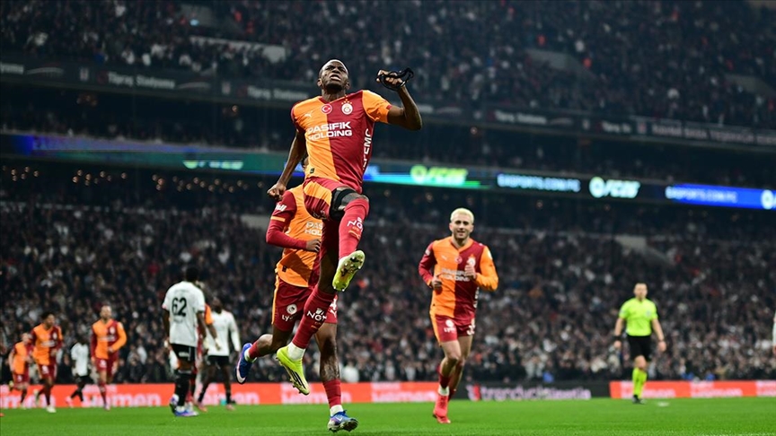 Galatasaray, Trendyol Süper Lig'in 25. haftasında konuk olduğu Beşiktaş'ı Victor