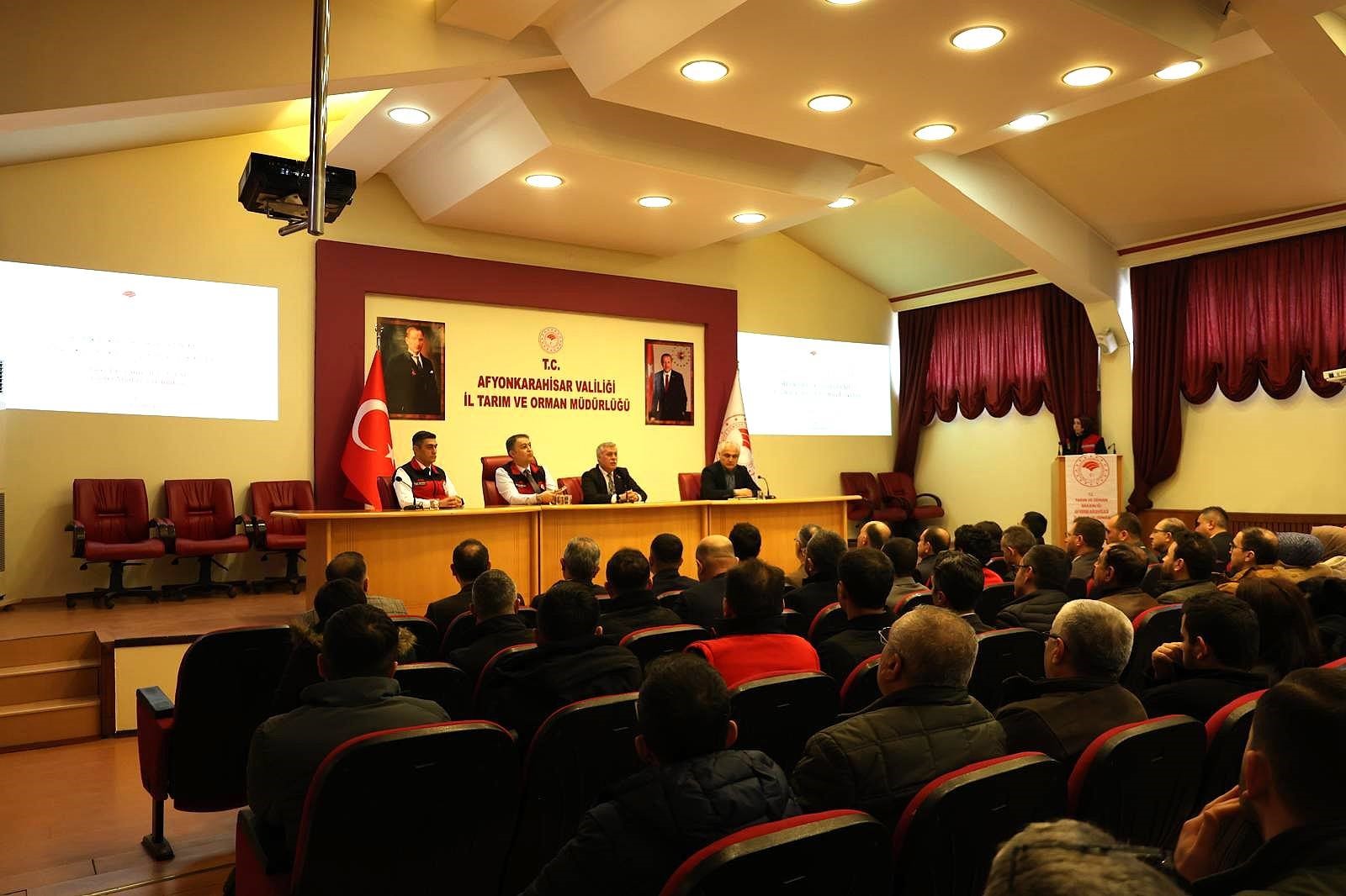 Afyonkarahisar’da tarımsal üretimde ilaç kullanımını dijital takip altına alan yeni