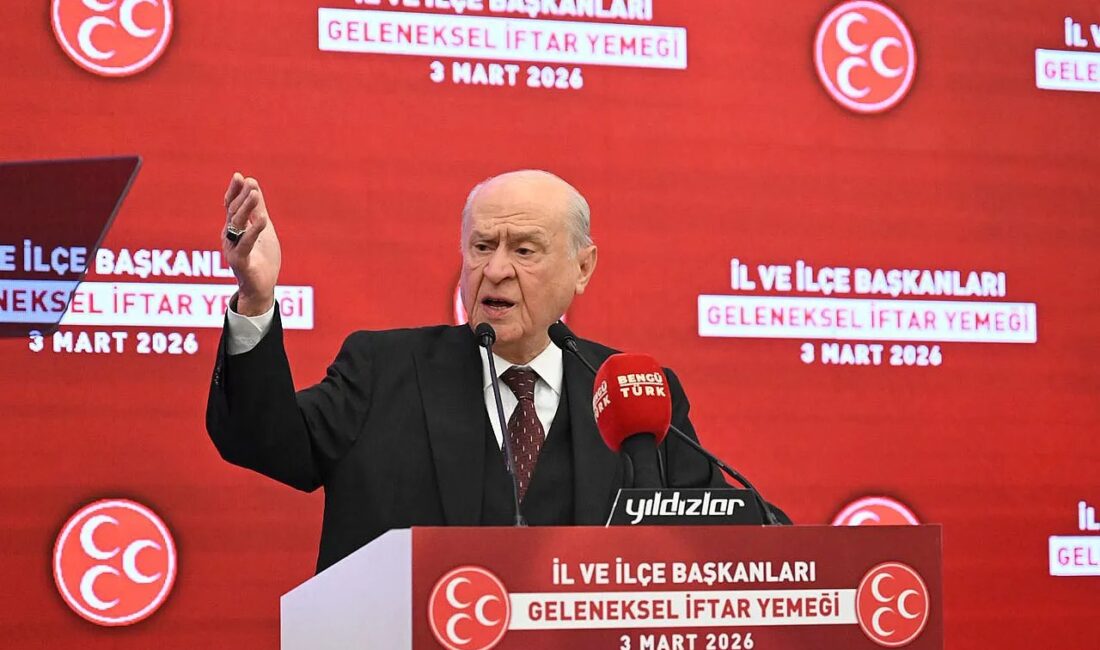 Milliyetçi Hareket Partisi Genel Başkanı Devlet Bahçeli, Ankara’da düzenlenen iftar