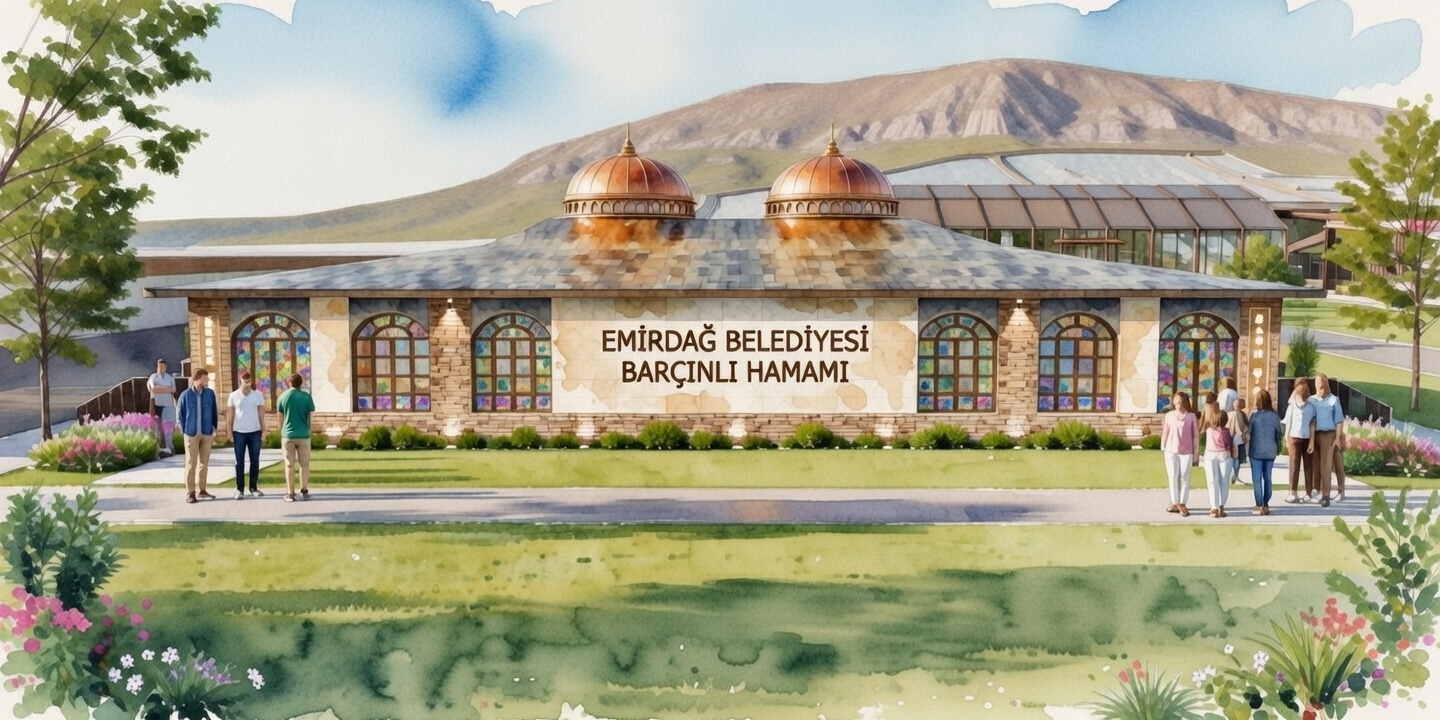 Emirdağ Belediyesi, ilçeye kazandırmayı planladığı yeni hamam projesi için düğmeye