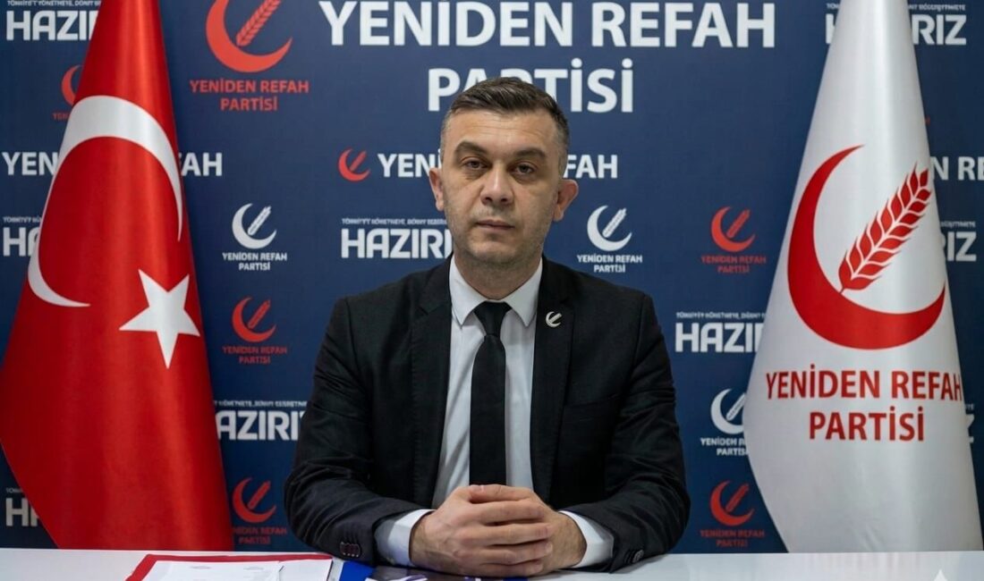 Yeniden Refah Partisi Afyonkarahisar İl Başkanı Fehmi Güray Çakır, artan