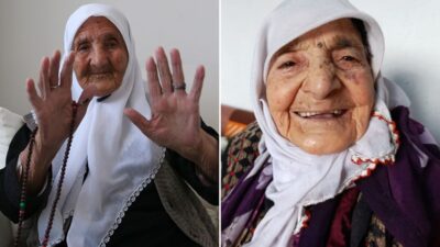 Kayseri’de yaşayan 110 yaşındaki Şemsi Kılıç ile Kütahya’da hayatını sürdüren