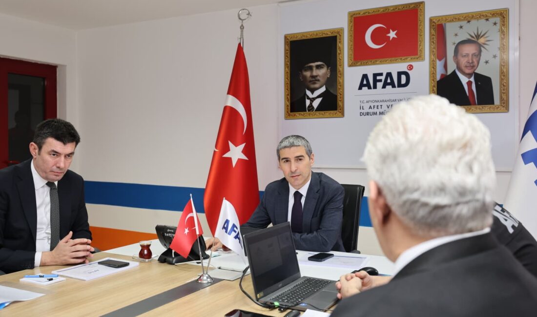 Afyonkarahisar Valisi Dr. Naci Aktaş, il genelindeki afet hazırlıklarını yerinde
