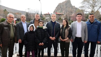 Afyonkarahisar Valisi Dr. Naci Aktaş, şehrin simge yapılarından biri olan