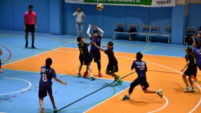 Okul Sporları faaliyet programı kapsamında düzenlenen Korfbol Yıldızlar Grup Müsabakaları,