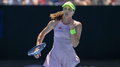 ABD'nin California eyaletinde düzenlenen Indian Wells Tenis Turnuvası'nda milli sporcu