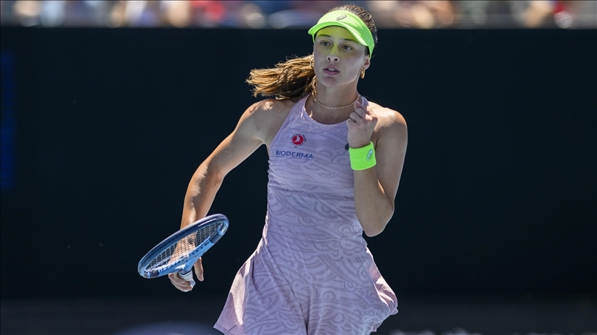 ABD'nin California eyaletinde düzenlenen Indian Wells Tenis Turnuvası'nda milli sporcu