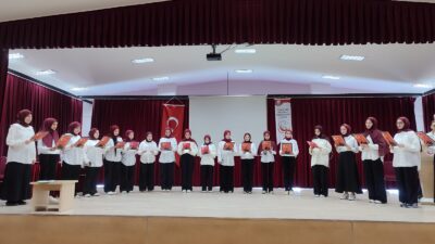 TOBB Kız Anadolu İmam Hatip Lisesi tarafından düzenlenen “İstiklal Marşı