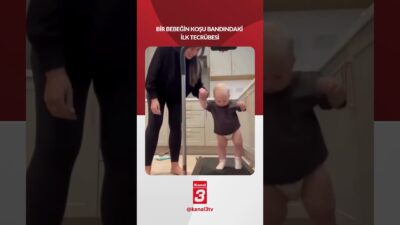 Bir bebeğin koşu bandındaki ilk tecrübesi 📶https://kanal3.com.tr/ Sosyal Medya Hesaplarımızı