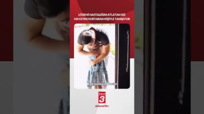 Lösemi hastalığını atlatan kız kendisine kemik iliği donörü olup hayatını