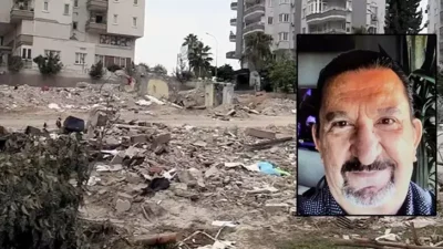 Adana'da 6 Şubat 2023'teki depremlerde yıkılan, 40 kişinin yaşamını yitirdiği