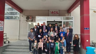 Afyonkarahisar’da Dünya Sağlık Haftası dolayısıyla Çobanlar ilçesinde sağlık çalışanlarını onurlandıran