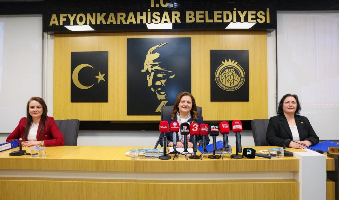 Afyonkarahisar Belediye Meclisi, nisan ayı olağan toplantısını Belediye Başkanı Burcu