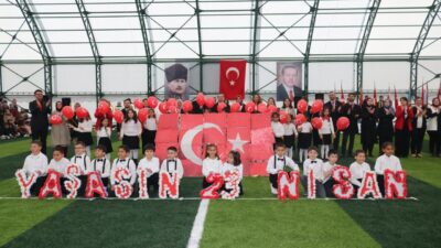 Afyonkarahisar’ın İhsaniye ilçesinde 23 Nisan Ulusal Egemenlik ve Çocuk Bayramı