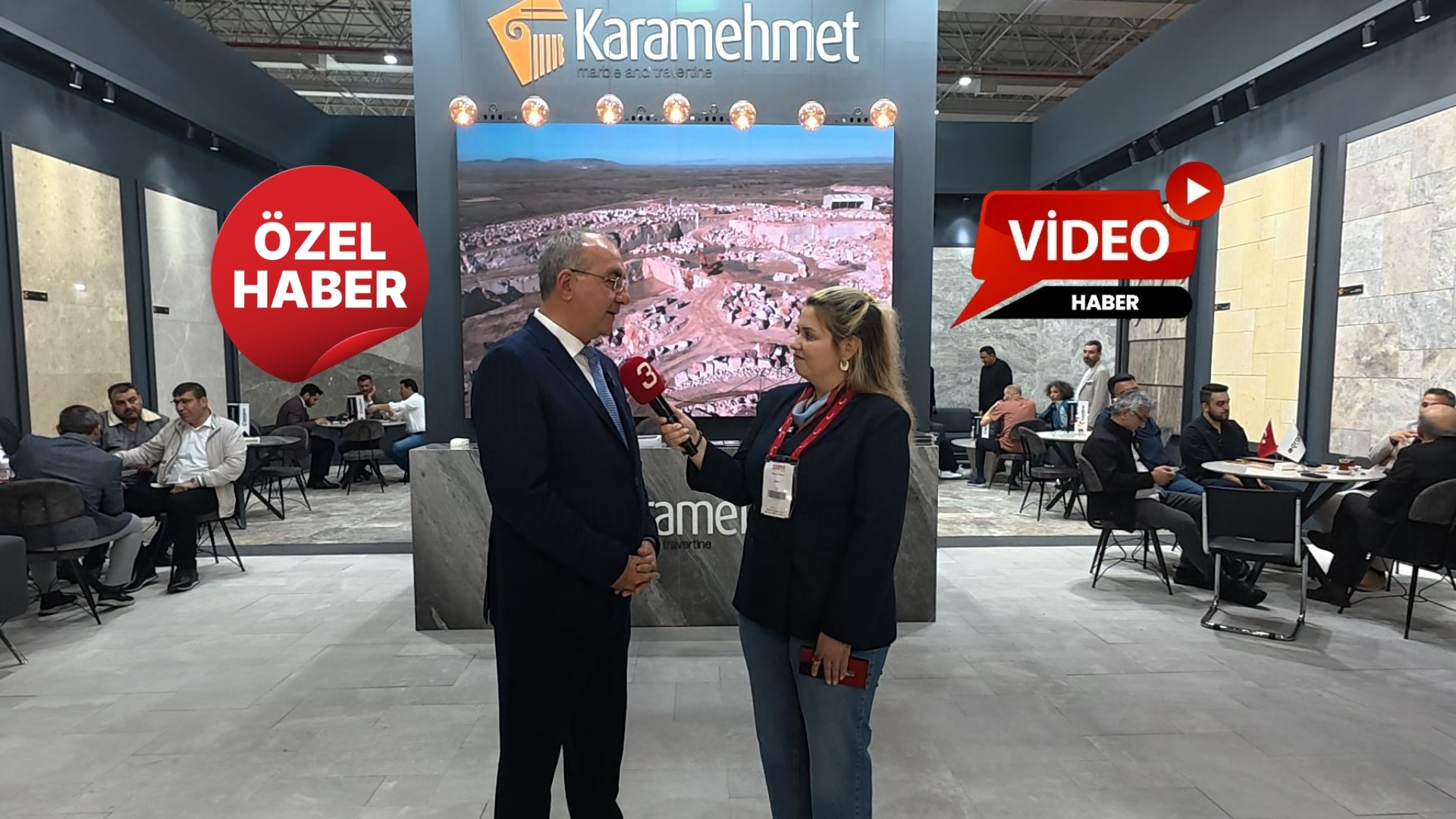 Karamehmet Marble Yönetim Kurulu Başkanı Remzi Özcan, Gazete 3 ve
