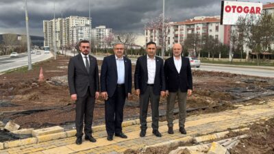 AK Parti Afyonkarahisar milletvekilleri ve teşkilat mensupları, şehrin ulaşım yükünü