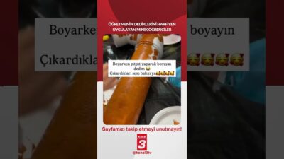 Öğretmenin dediklerini harfiyen uygulayan minik öğrenciler…. 📶https://kanal3.com.tr/ Sosyal Medya Hesaplarımızı