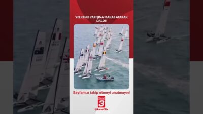 Türk takımı Yelkenli Yarışına Makas atarak Daldı! 📶https://kanal3.com.tr/ Sosyal Medya