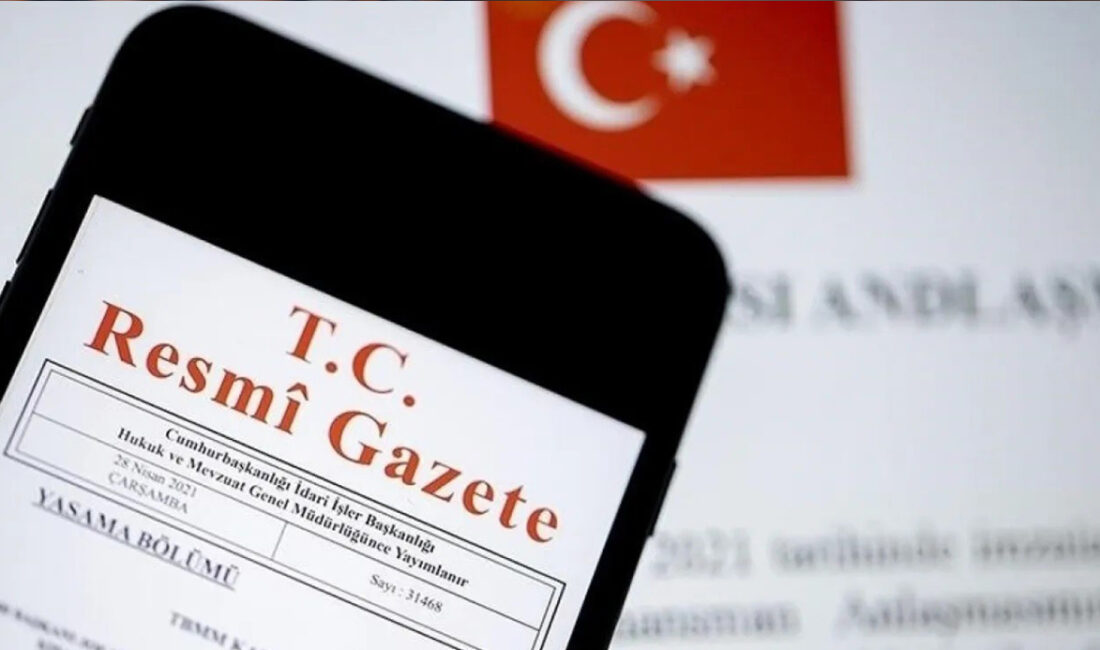 Cumhurbaşkanı Recep Tayyip Erdoğan’ın imzasıyla yayımlanan atama ve görevden alma