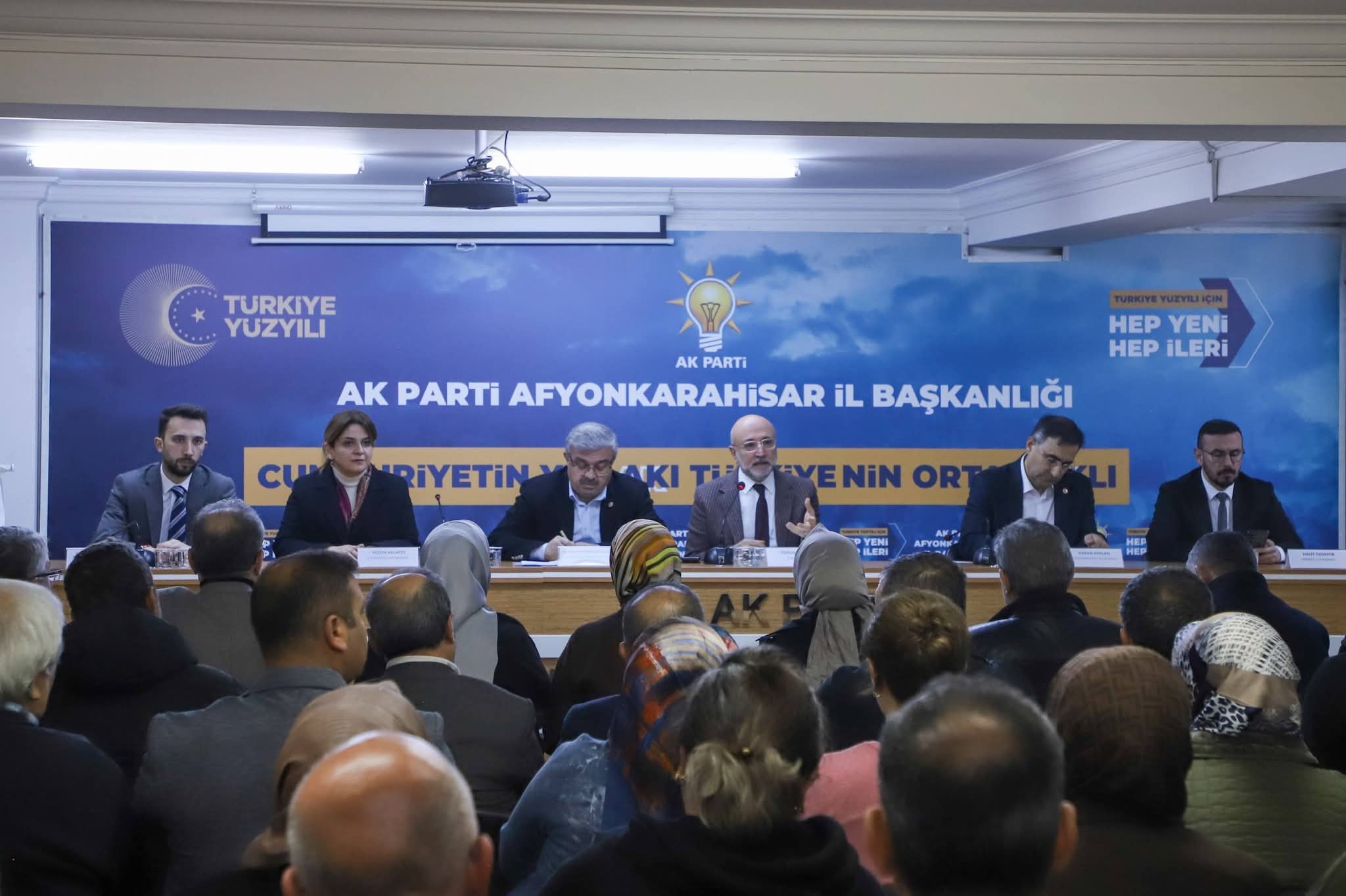 AK Parti Afyonkarahisar İl Başkanlığı tarafından düzenlenen 96. İl Danışma