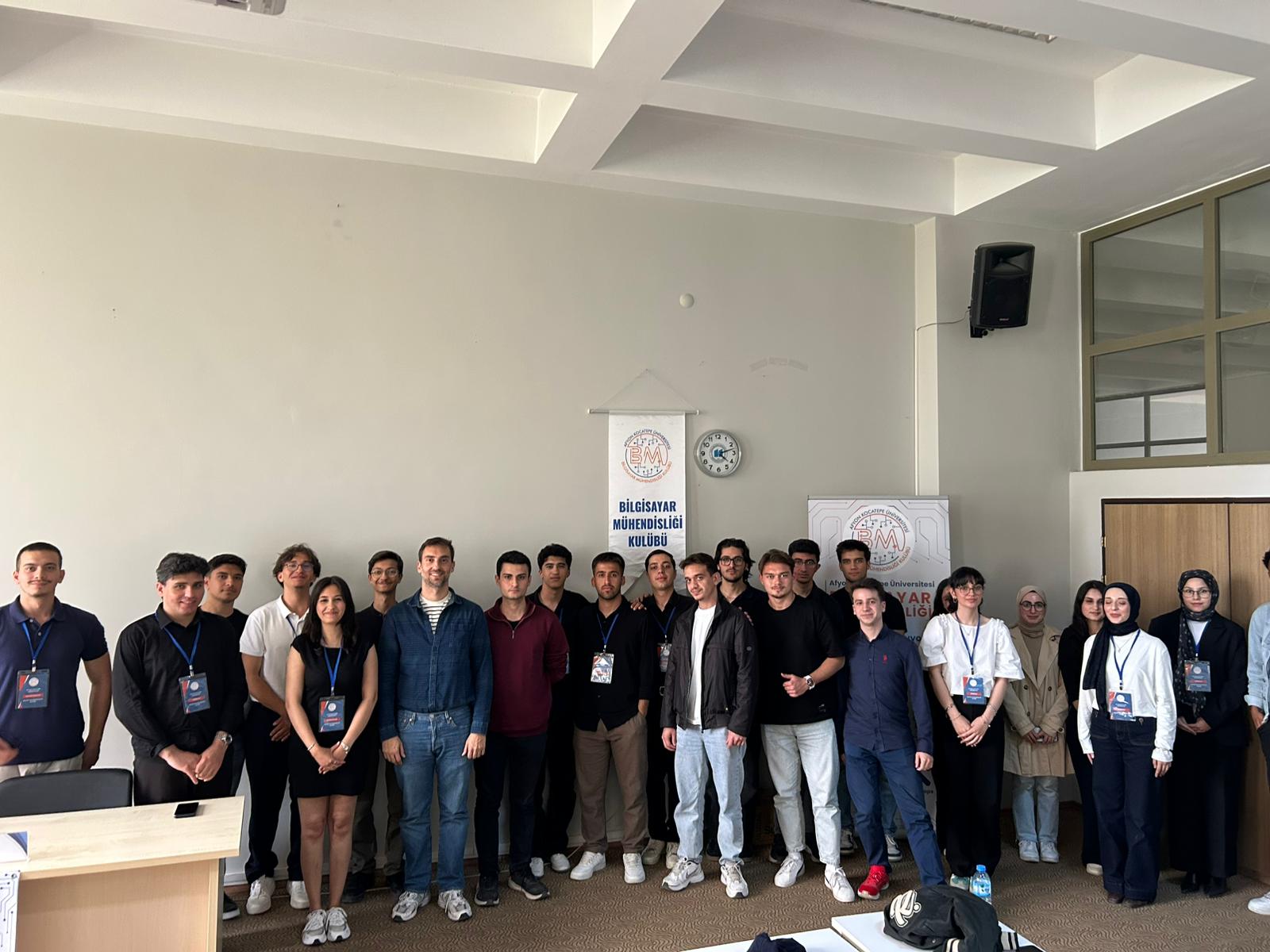 Afyon Kocatepe Üniversitesi (AKÜ) Mühendislik Fakültesi Bilgisayar Mühendisliği Kulübü tarafından