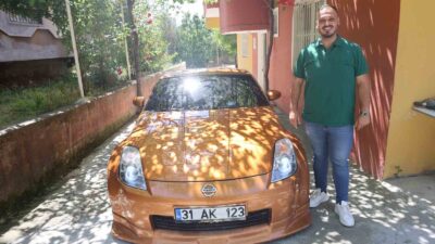Hatay’da 3 buçuk milyon TL’ye satın aldığı lüks aracıyla drift