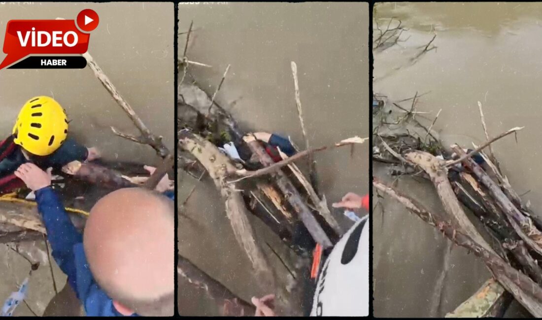 Düzce’nin Cumayeri ilçesinde hafta sonu düzenlenen rafting etkinliği sırasında meydana