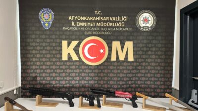 Afyonkarahisar’da kendilerini "Glock Organize Suç Örgütü" olarak tanıtıp iş yerlerini