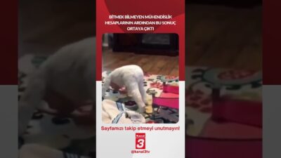 Bitmek bilmeyen mühendislik hesaplarının ardından bu sonuç ortaya çıktı… 📶https://kanal3.com.tr/