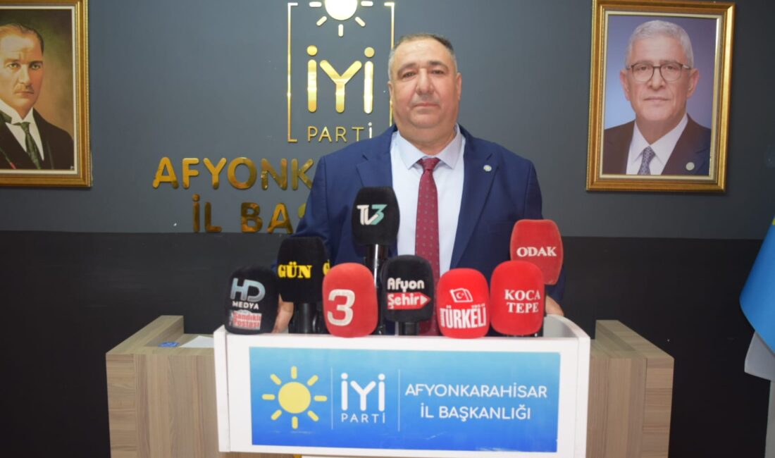 İYİ Parti Afyonkarahisar İl Başkanı Muhammet Mısırlıoğlu, Et ve Süt