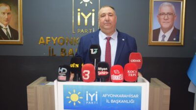 İYİ Parti Afyonkarahisar İl Başkanı Muhammet Mısırlıoğlu, Et ve Süt