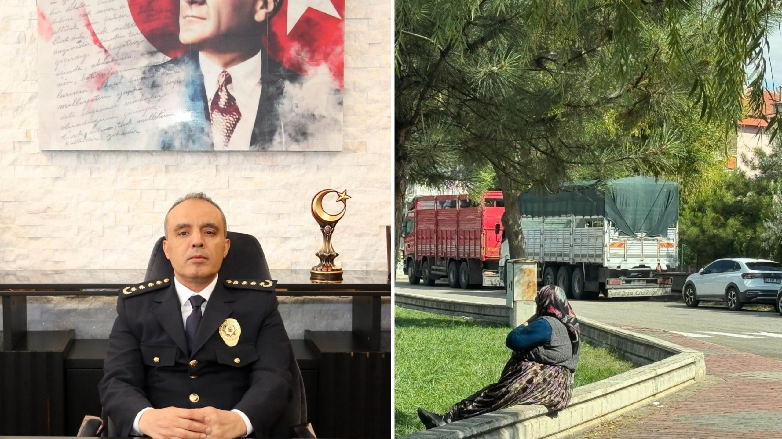 Afyonkarahisar İl Emniyet Müdürü Ahmet Birtan Erol, mahalle araları, yol