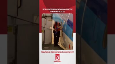 Uçak kapısını kapatmadan önceki son kontroller… 📶https://kanal3.com.tr/ Sosyal Medya Hesaplarımızı