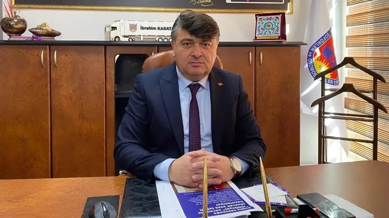 Afyonkarahisar Şoförler ve Otomobilciler Odası Başkanı İbrahim Karataş, yaptığı basın