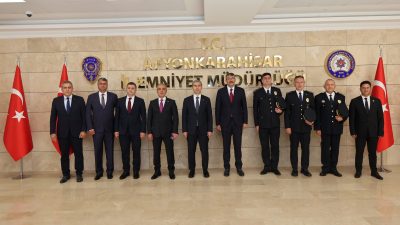 İçişleri Bakan Yardımcısı Ali Çelik, Afyonkarahisar Valisi Dr. Naci Aktaş