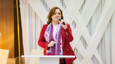 Afyonkarahisar Belediye Başkanı Burcu Köksal, Kuzey Makedonya'nın başkenti Üsküp'te düzenlenen