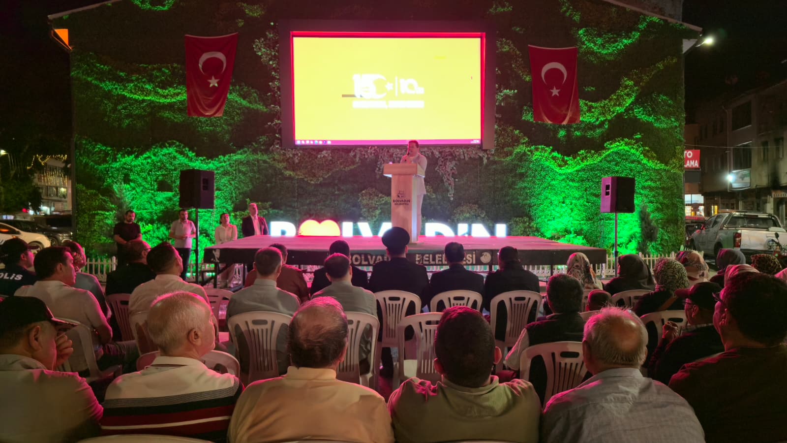 15 Temmuz ruhu, Bolvadin'de yeniden yaşatıldı