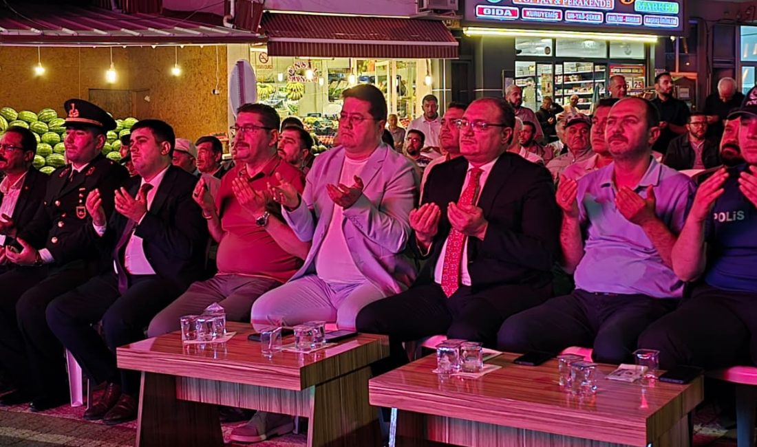 Afyonkarahisar’ın Bolvadin ilçesinde, 15 Temmuz Demokrasi ve Millî Birlik Günü,