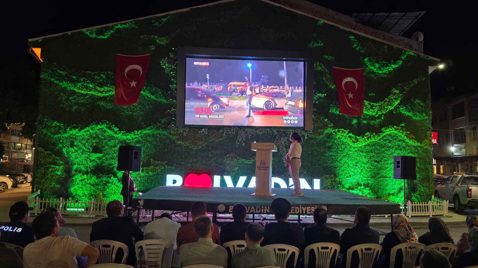 15 Temmuz ruhu, Bolvadin'de yeniden yaşatıldı
