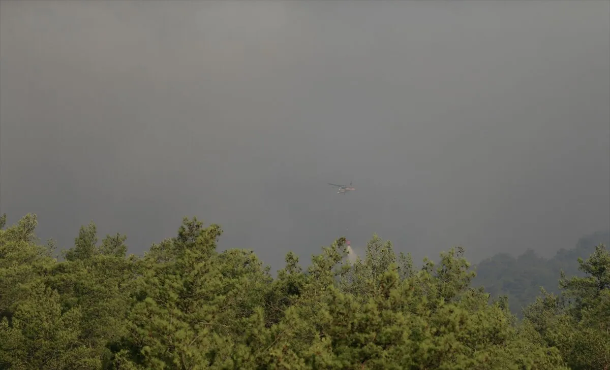 Muğla, Antalya, Balıkesir ve Mersin'deki orman yangınlarına müdahale ediliyor 1 Muğla, Antalya, Balıkesir ve Mersin'deki orman yangınlarına müdahale ediliyor