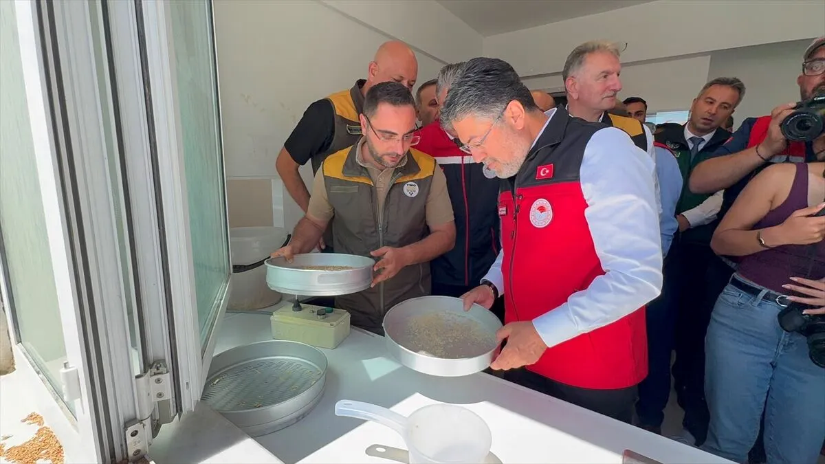 Bakan Yumaklı: TMO 10 milyon tona yakın ürün alımı yaptı 3 Bakan Yumaklı: TMO 10 milyon tona yakın ürün alımı yaptı