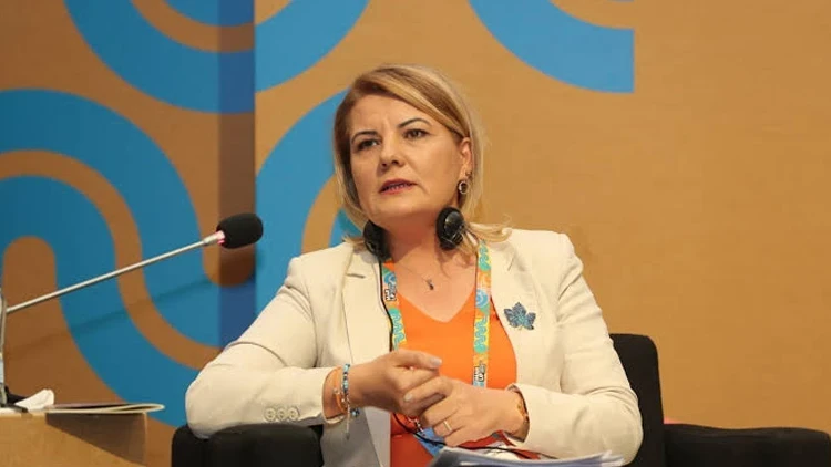 İçişleri Bakanlığı tarafından Kocaeli İzmit Belediye Başkanı Fatma Kaplan Hürriyet’in
