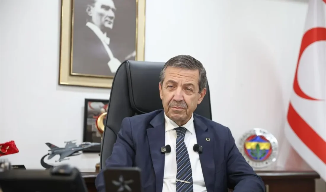 KKTC Dışişleri Bakanı Ertuğruloğlu, Kıbrıs meselesinin 1963'ten itibaren başlayan Rum