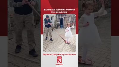 Bazı babalar kızlarının mutluluğu için her şeyi yapar… 📶https://kanal3.com.tr/ Sosyal