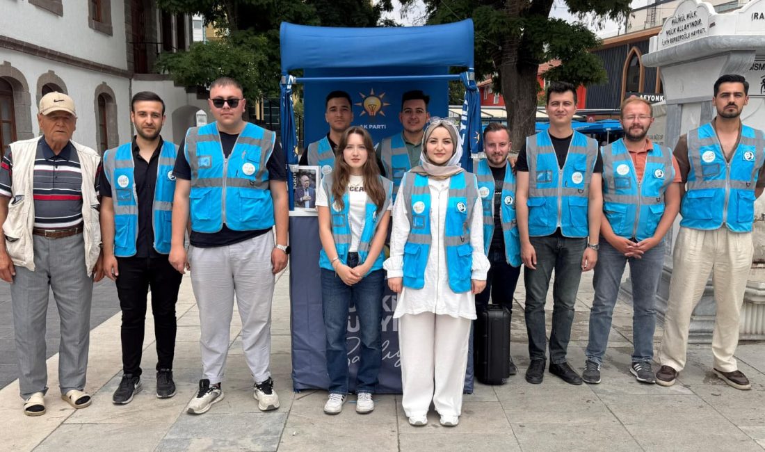 AK Parti Afyonkarahisar İl Gençlik Kolları Başkanlığı, teşkilatlanma çalışmaları kapsamında