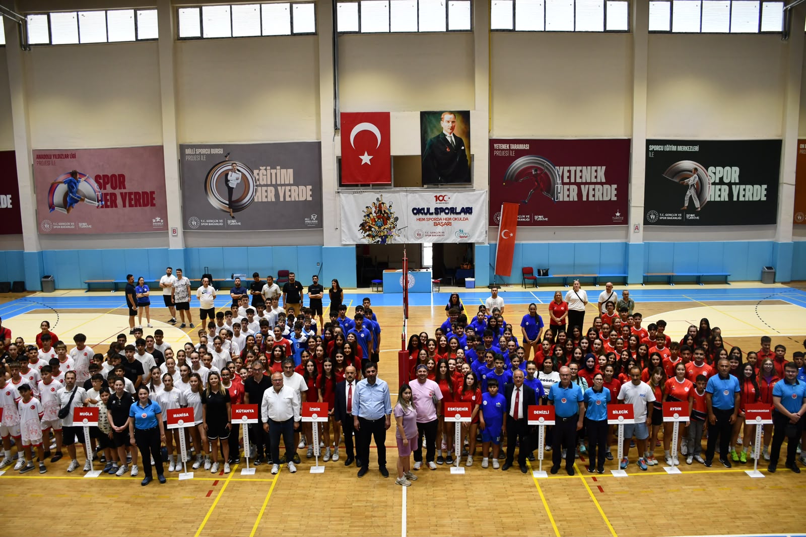 ANALİG voleybol heyecanı, Afyonkarahisar'da başladı